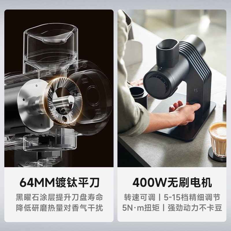 مطحنة قهوة E6 الاحترافية - مطح - مراجعة Coffee Grinder Burr وسعره