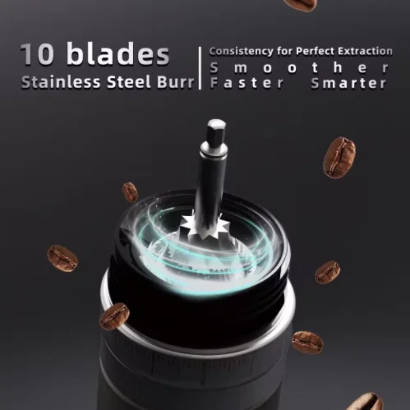 مطحنة قهوة لاسلكية CGE03 حائزة - مراجعة Coffee Grinder Burr وسعره