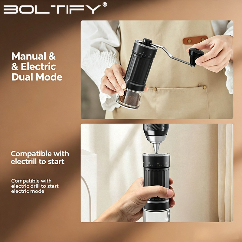 مطحنة قهوة يدوية قابلة للتعديل - مراجعة Coffee Grinder Burr وسعره